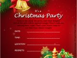 Free Christmas Party Invitation Template Christmas Invitation Template and Wording Ideas