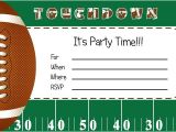 Free Football Party Invitation Templates Uk Football themed Party Invitation Template Free Free