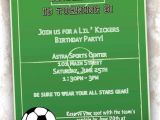 Free Football Party Invitations 8 Best Images Of soccer Birthday Invitations Printable