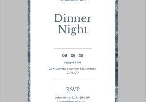 Free formal Dinner Party Invitation Template 14 formal Dinner Invitations Psd Word Ai Publisher