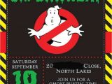 Free Ghostbusters Birthday Invitations Ghostbusters Birthday Party Ideas 1 Of 8