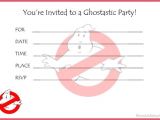 Free Ghostbusters Birthday Invitations Party events Google and Ghostbusters On Pinterest