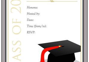 Free Graduation Invitation Printouts 40 Free Graduation Invitation Templates Template Lab