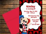 Free Harley Quinn Birthday Invitations Downloadable Dc Superhero Harley Quinn themed Birthday