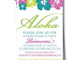 Free Hawaiian themed Bridal Shower Invitations Bridal Shower Invitations Free Hawaiian Bridal Shower