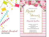 Free Instant Download Bridal Shower Invitations Pink Floral Invitation Bridal Shower Printable