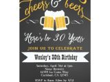 Free Male 21st Birthday Invitations Cheer and Beers Birthday Party Invitation for Men