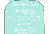 Free Mason Jar Bridal Shower Invitation Templates Mason Jar Free Printable Wedding Invitations Templates