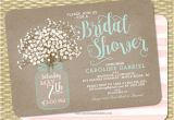 Free Mason Jar Bridal Shower Invitation Templates Printable Bridal Shower Invitations