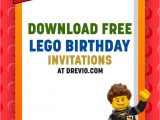 Free Party Invitation Templates Lego Free Printable Lego Birthday Invitation Templates Free