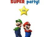 Free Personalized Super Mario Birthday Invitations Super Mario Bros Free Printable Birthday Party Invitation