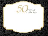 Free Printable 50th Birthday Invitations Free Printable 50th Birthday Invitations Template