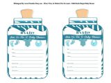Free Printable Baby Shower Invitations for A Boy Boy Printable Bottle Baby Shower Invitations