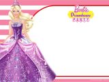 Free Printable Barbie Birthday Party Invitations Free Barbie Birthday Invitation Templates