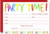 Free Printable Birthday Invitation Templates Uk Free Birthday Party Invites for Kids Free Printable