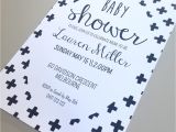 Free Printable Black and White Baby Shower Invitations Monochrome Baby Shower Invitation Printable Black