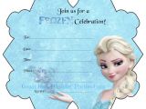 Free Printable Frozen Birthday Invitations Frozen Party