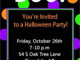 Free Printable Halloween Birthday Party Invitations Templates Halloween Party Invitation Printable