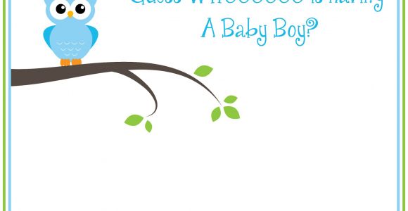 Free Printable Owl Baby Shower Invitations Free Printable Owl Baby Shower Invitations