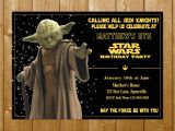 Free Printable Yoda Birthday Invitations Star Wars Birthday – Page 2 – Funpartysupply