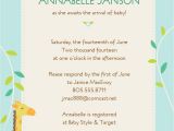 Free Templates Baby Shower Invitations Free Line Baby Shower Invitation Templates