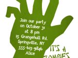 Free Zombie Party Invitation Template Zombies Party Halloween Party Invitation Template Free