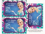 Frozen Birthday Invitations Printable Frozen Colored Free Printable Party Kit
