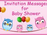 Funny Baby Shower Invite Messages Invitation Messages for Baby Shower Invitation Wordings Sample