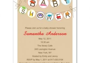 Funny Baby Shower Invites Funny Trendy Animals Neutral Baby Shower Invitation Bs036