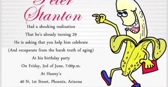 Funny Birthday Invitation Wording Funny Birthday Party Invitation Wording Wordings and