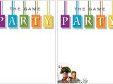 Game Night Party Invitation Template Free Game Night Printable Invite Paint Yourself A Smile