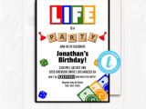 Game Night Party Invitation Template Game Night Invitation Birthday Invitation Board Game