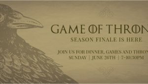 Game Of Thrones Watch Party Invitation Free Printables for Your Game Of Thrones Watch Party