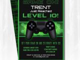 Gaming Party Invitation Template Video Game Party Invitations Video Game Invitation by