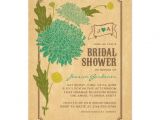 Garden Party Bridal Shower Invitations Vintage Floral Garden Party Bridal Shower Invite