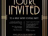 Gatsby Christmas Party Invitations Best 25 Cocktail Party Invitation Ideas On Pinterest