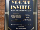 Gatsby Christmas Party Invitations Gatsby Party Invites Gypsy soul