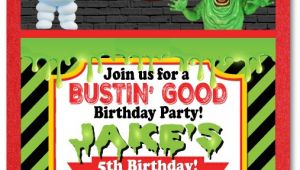 Ghostbusters Birthday Party Invitations Ghostbusters Favor Tags [di 314ft] Ministry Greetings