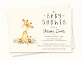 Giraffe Baby Shower Invites Giraffe Baby Shower Invitations Giraffe Baby Shower