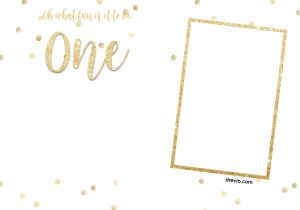 Glitter Birthday Invitation Template Free First Golden Glitter Birthday Invitations Templates