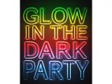 Glow In the Dark Party Invitation Template Free Glow Party Glow In the Dark Birthday Party 5×7 Paper
