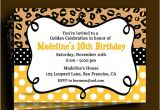 Golden Birthday Invitations Kids Golden Birthday Invitation Printable or Printed with Free