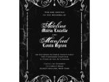 Goth Wedding Invitations Wedding Invitation Wording Gothic Wedding Invitation