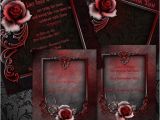 Goth Wedding Invitations Wedding Invitation Wording Gothic Wedding Invitation