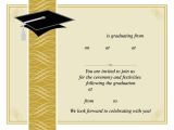 Graduation Ceremony Invitation Templates Free 40 Free Graduation Invitation Templates Template Lab