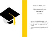 Graduation Invitation Card Sample Sample Invitation Graduation Cards Image Collections