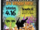 Graffiti themed Birthday Invitations Graffiti 80s Old School Hip Hop Birthday Invitations [di