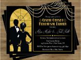Great Gatsby Party Invitation Template Free Great Gatsby Invitation Rehearsal Dinner Invitation
