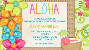 Hawaii Party Invitations 20 Luau Birthday Invitations Designs Birthday Party