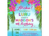 Hawaiian Party Invitations Free Printable Luau Invitation Printable or Printed with Free Shipping